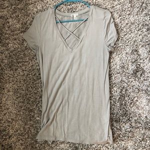 Pink short sleeve super soft top!